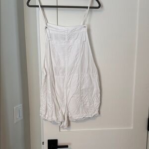 Abercrombie & Fitch White Romper